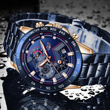 Charger l'image dans la galerie, Montre Lige Inoxydable© pour Homme - Montres Lige Officiel